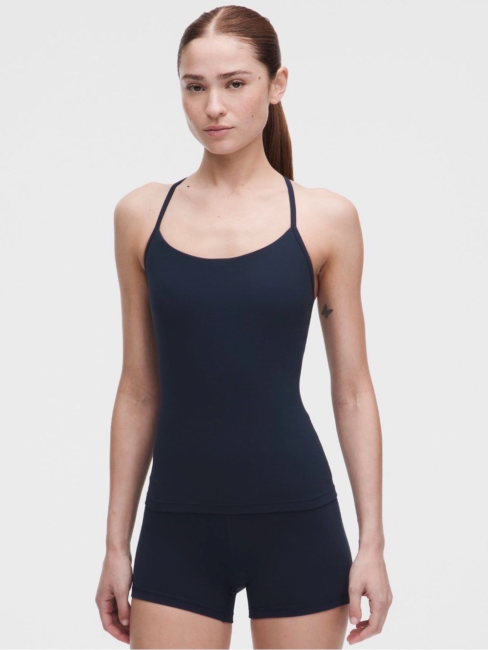 Women’s Navy flow y tank
